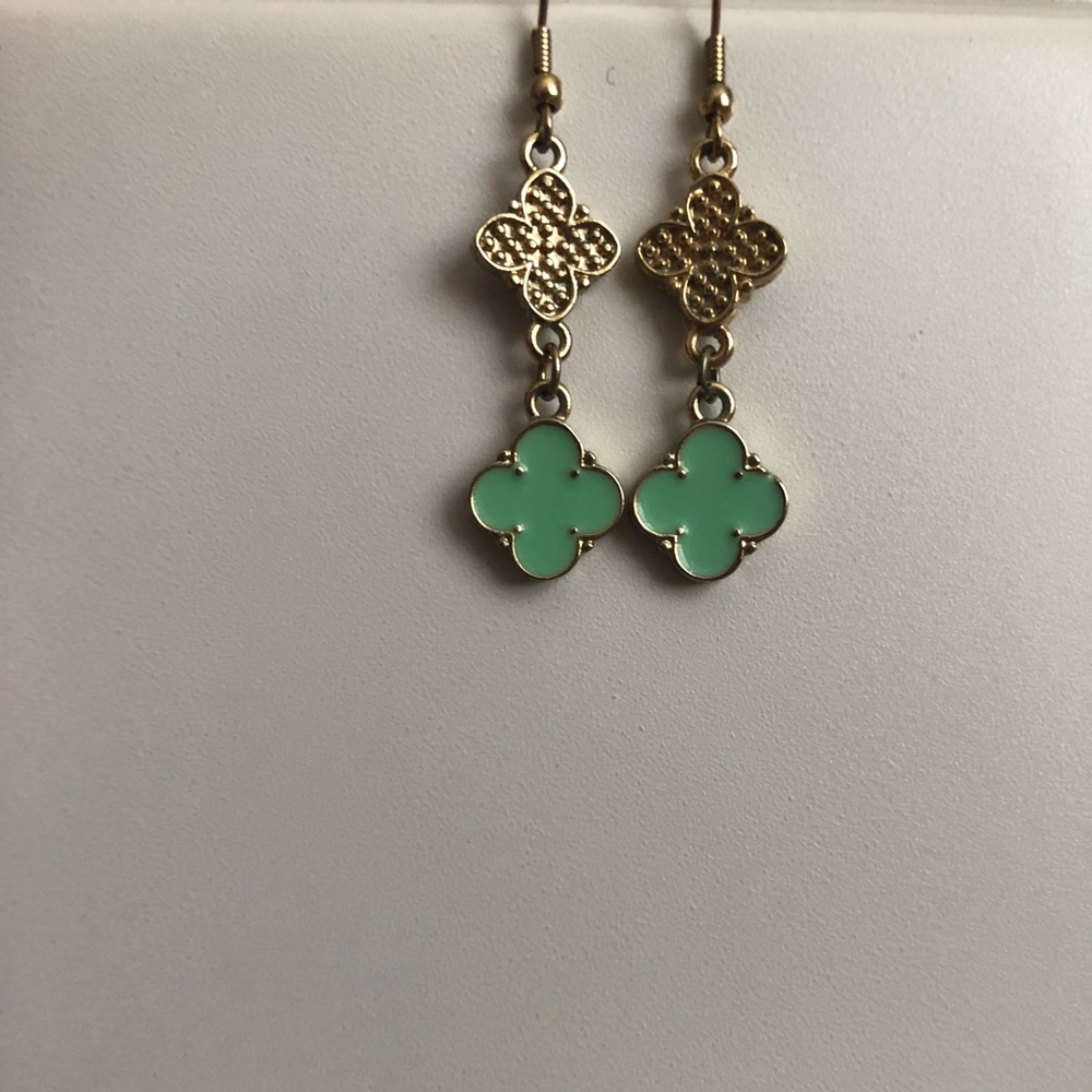 Turquoise drop earrings